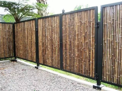 田园风格-竹篱笆围墙